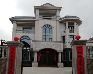 圖【實建案例】AT218四層豪華復(fù)式別墅施工案例圖