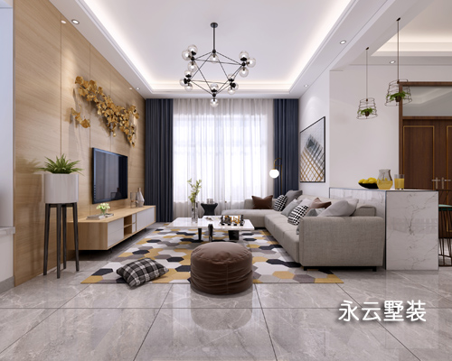 江蘇盧先生現(xiàn)代簡約風(fēng)格二層別墅裝修設(shè)計