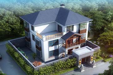 【郴州別墅設計公司】專業(yè)新農村自建別墅定制設計-郴州市設計院