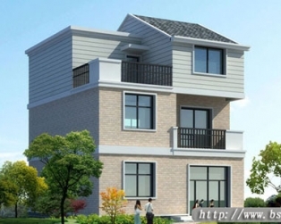 315號新農(nóng)村三層別墅住宅設(shè)計圖紙10m×10.14m