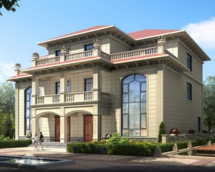三層兄弟雙拼復式樓農(nóng)村自建別墅設計全套施工圖紙16.8mX16.1m