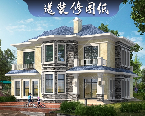 輕奢簡(jiǎn)歐二層農(nóng)村自建小別墅158平戶(hù)型洋房全套設(shè)計(jì)施工圖紙2837